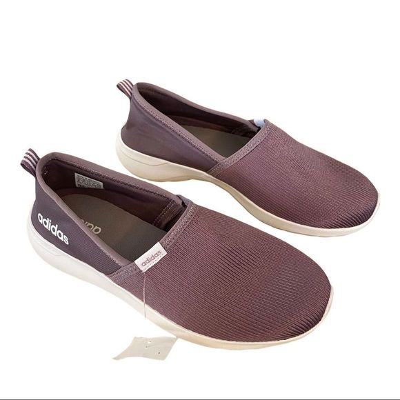 adidas Lite Racer Slip On Womens Sneakers Shoes Casual size 9 NWT PURPLE - Picture 3 of 7